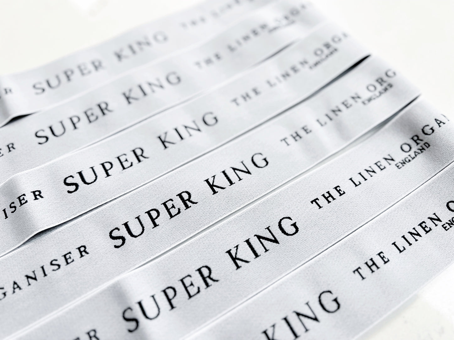 * NEW * BULK Pack Bedding Bands Set Of 6 - Super King