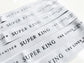 * NEW * BULK Pack Bedding Bands Set Of 6 - Super King